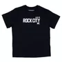 Camiseta Rock City 3 Estrelas Juvenil Preto