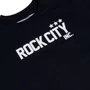 Camiseta Rock City 3 Estrelas Juvenil Preto