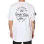 Camiseta Rock City 360 Army Branco/Preto