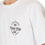 Camiseta Rock City 360 Army Branco/Preto