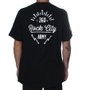 Camiseta Rock City 360 Army Preto/Branco