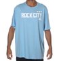 Camiseta Rock City Army 3 Estrelas Nac. Azul Claro