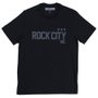 Camiseta Rock City Army 3 Estrelas Nac. Preto/Cinza