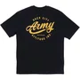 Camiseta Rock City Army Attitude Inc 2026 Preto/Amarelo
