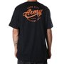 Camiseta Rock City Army Attitude Inc. Preto/Laranja