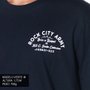 Camiseta Rock City Army Born N Raised Azul Marinho