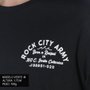 Camiseta Rock City Army Born N Raised Preto/Branco