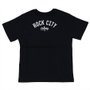 Camiseta Rock City Army Costas Infanto - Juvenil Preto