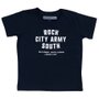 Camiseta Rock City Army South Infantil Azul Marinho