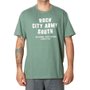 Camiseta Rock City Army South Verde Oliva