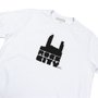 Camiseta Rock City Basic Logo Nac. Branco/Preto