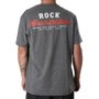 Camiseta Rock City Boardrider Board And Music Cinza Mescla Escuro