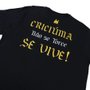 Camiseta Rock City Criciúma Se Vive Preto