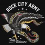 Camiseta Rock City Eagle Old School Preto