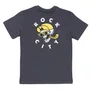 Camiseta Rock City Good Times Infantil Cinza