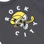 Camiseta Rock City Good Times Infantil Cinza