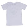 Camiseta Rock City Hang Loose Infantil Branco
