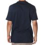 Camiseta Rock City Inc. Bolso Basic Azul Marinho