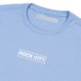 Camiseta Rock City Logo Box M/L Azul Claro