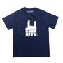 Camiseta Rock City Logo Juvenil Azul Marinho