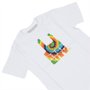 Camiseta Rock City Logo Tie Dye Infanto - Juvenil Branco