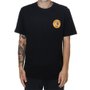 Camiseta Rock City New Army Surf Preto/Laranja