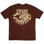 Camiseta Rock City Relax Trust No One Marrom