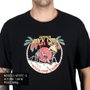 Camiseta Rock City Skate Sun Preto