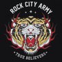 Camiseta Rock City Tiger Old School Preto