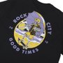 Camiseta Rock City x Nanda Bond Good Times Preto