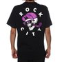 Camiseta Rock City x Nanda Good Times Purple Preto
