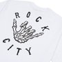 Camiseta Rock City X Nanda Hang Loose Big Branco