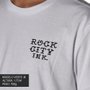 Camiseta Rock City x Pox Tattoo Boxe Branco