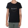 Camiseta Roxy Circle Logo Preto