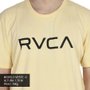 Camiseta Rvca Big Amarelo Claro