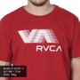 Camiseta Rvca Blur Vermelho