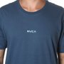 Camiseta RVCA Central Logo Azul