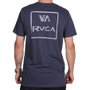 Camiseta Rvca Dry Brush Azul Marinho