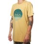Camiseta RVCA Glitch Motors Mostarda