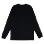 Camiseta Rvca M/L Retract Preto