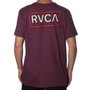 Camiseta RVCA Octane Bordô