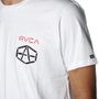 Camiseta Rvca Reynolds Stencil Branco