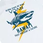 Camiseta Rvca Tiger Shark Branco