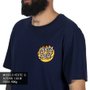 Camiseta Santa Cruz Blaze Dot Azul Marinho