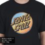 Camiseta Santa Cruz Contra Dot Pop Preto