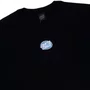 Camiseta Santa Cruz Cropped Club Oval Solid Dot Center Over Preto