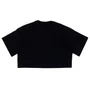 Camiseta Santa Cruz Cropped Club Oval Solid Dot Center Over Preto