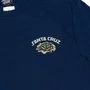 Camiseta Santa Cruz Dressen Rose Solo Ss Azul Marinho