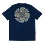 Camiseta Santa Cruz Dressen Rose Solo Ss Azul Marinho