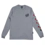 Camiseta Santa Cruz Dressen Rose Vine Opus M/L Cinza Mescla